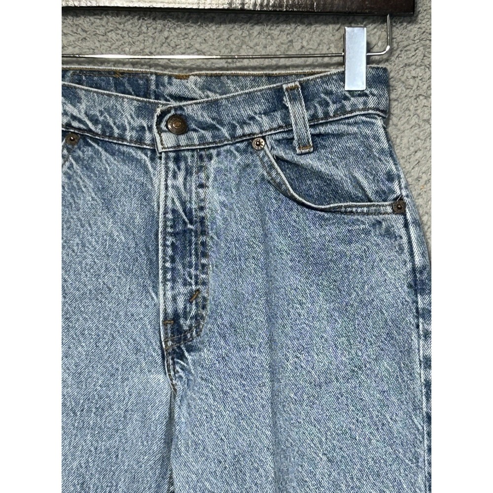 Levi's Youth Vintage 550 Relaxed Fit Jeans Orange Tab 1990s Sz 14 Regular - Picture 3 of 15